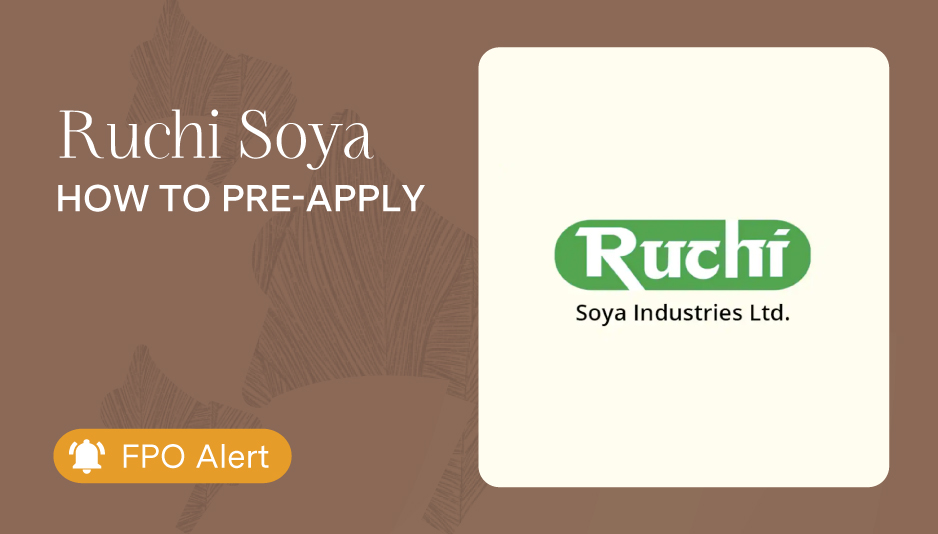How to pre-apply for Ruchi Soya Industries FPO